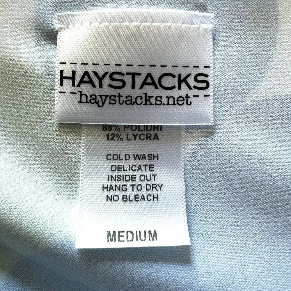 HAYSTACKS Women's Dot Slip On Skirt size Medium